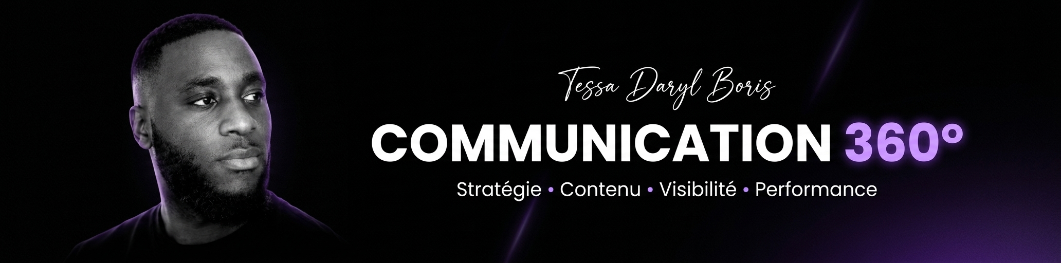 Tessa Daryl Boris, Communication 360° : stratégie, contenu, visibilité, performance