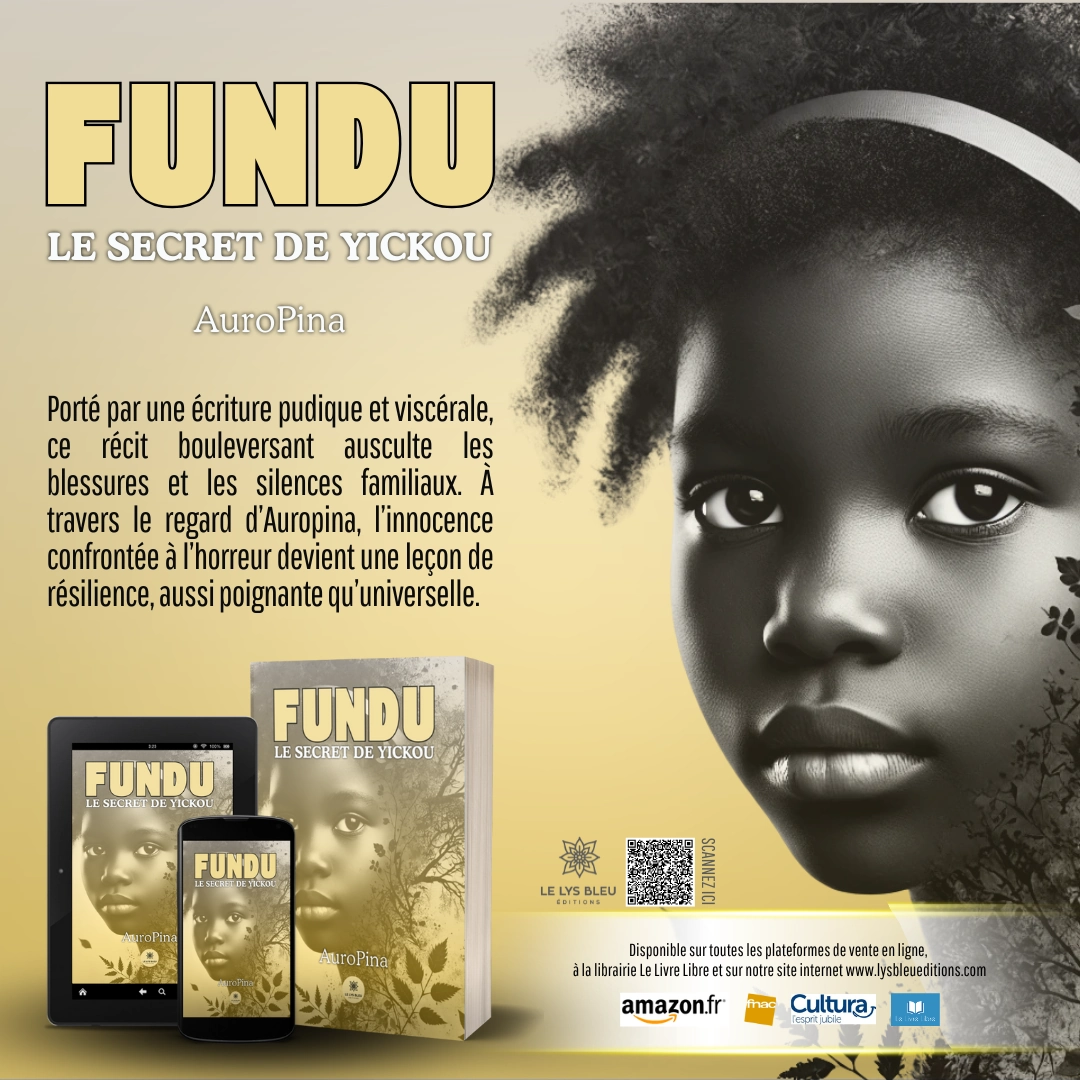 Visuel de promotion du livre Fundu, le secret de Yickou de AuroPina