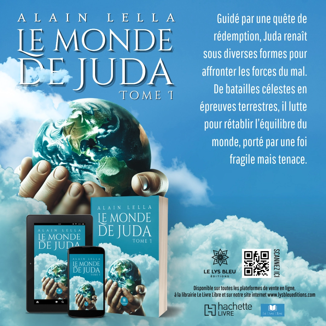 Visuel de promotion du livre Le monde de Juda, tome 1 de Alain Lella